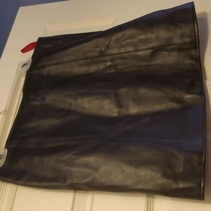 Tommy Hilfiger Leather Skirt
